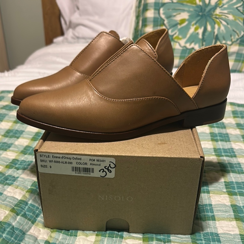 Nisolo | Emma D'Orsay Oxford slip on flats - Picture 3 of 8